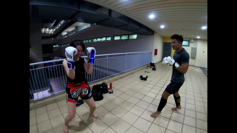 Nancy X Bryan Sparring